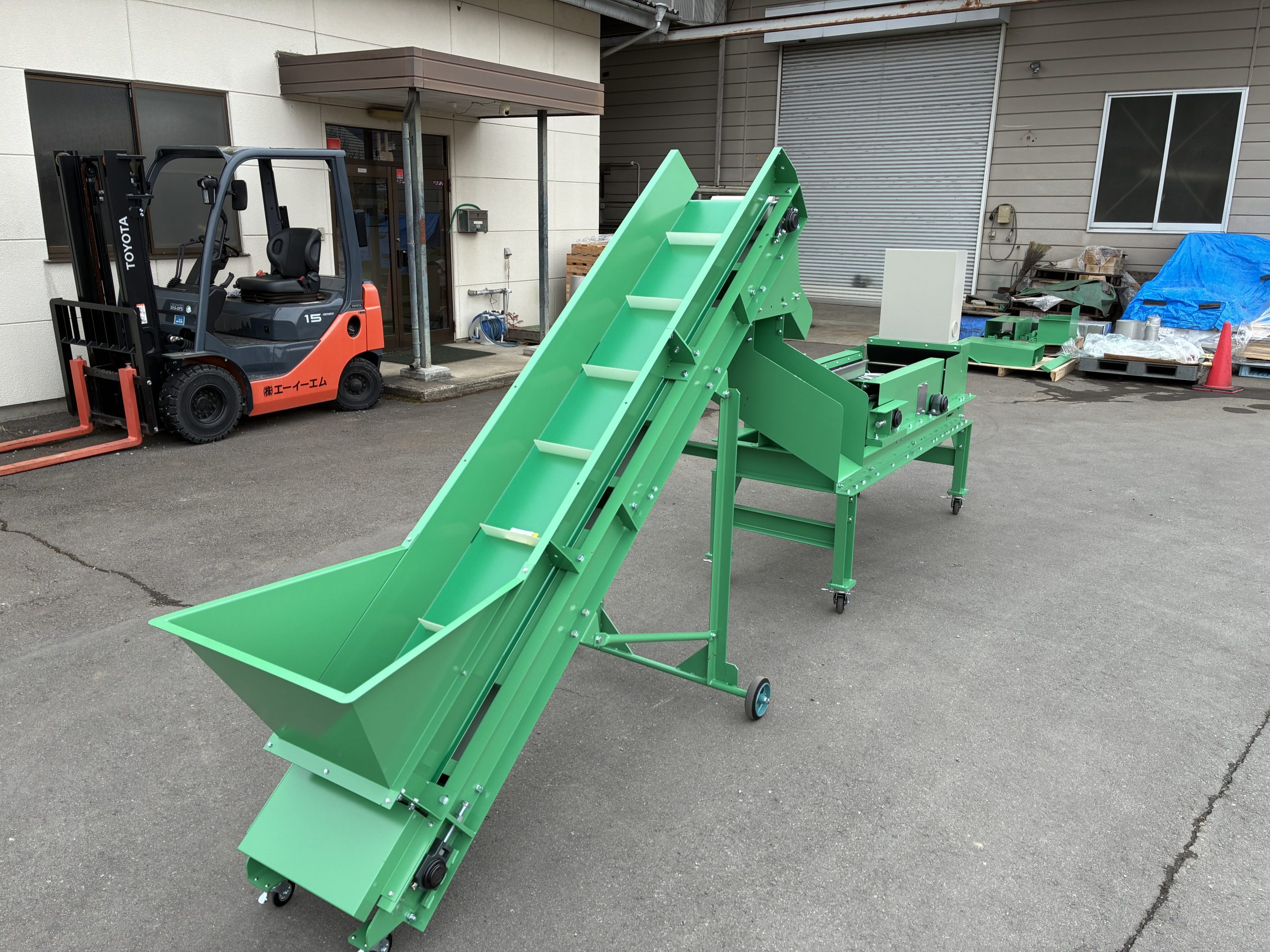 IMG_2266-scaled ＜１５ 磁選ベルコン＋アルミ選別機＞　